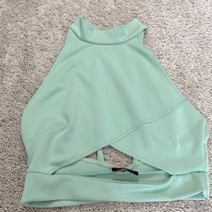 Cropped Top | Mint | Large